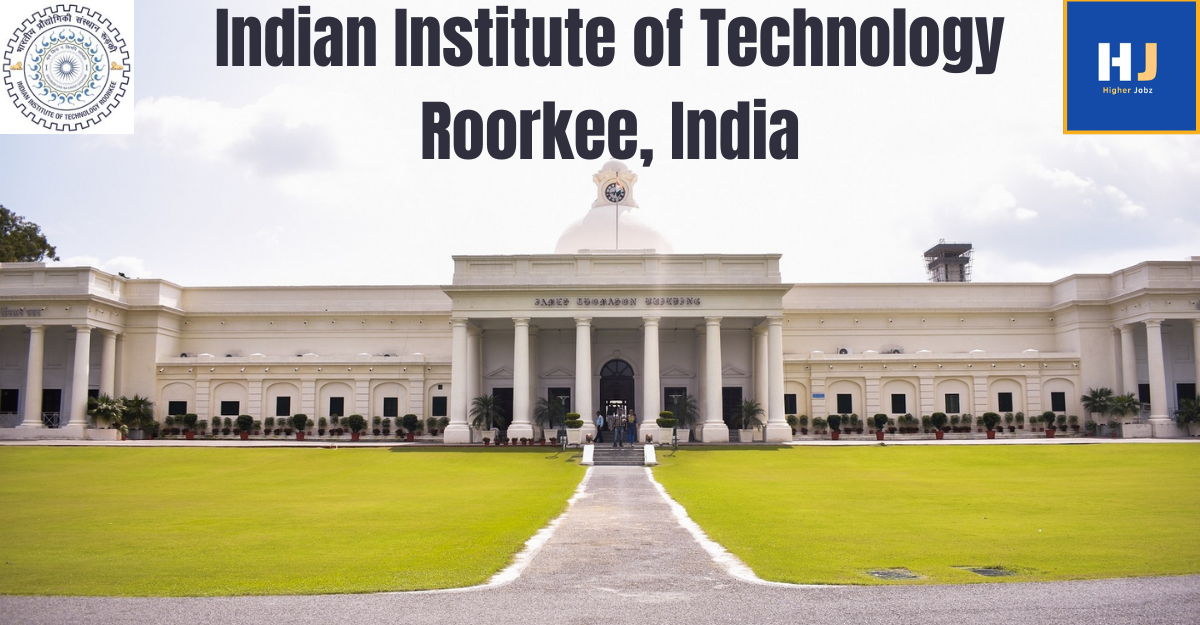 Research Associate and Junior Research Fellow Positions in Earth Sciences at IIT Roorkee, India
