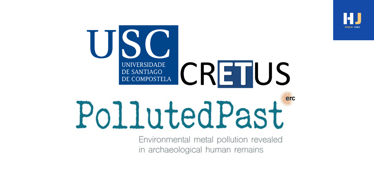Postdoctoral Researcher in Geochemistry/Stable Isotopes/Histology at Universidade de Santiago de Compostela, Spain for archaeological research on human remains.