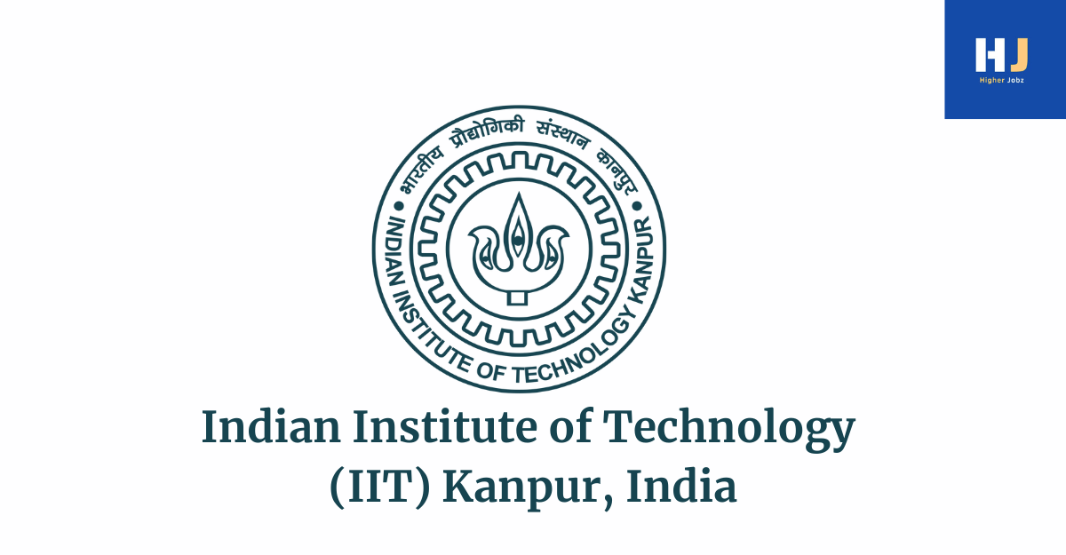 IIT Kanpur logo – Postdoctoral, PhD, JRF, SRF, Faculty, Project, Scientist, Research Assistant, Research Associate Jobs India