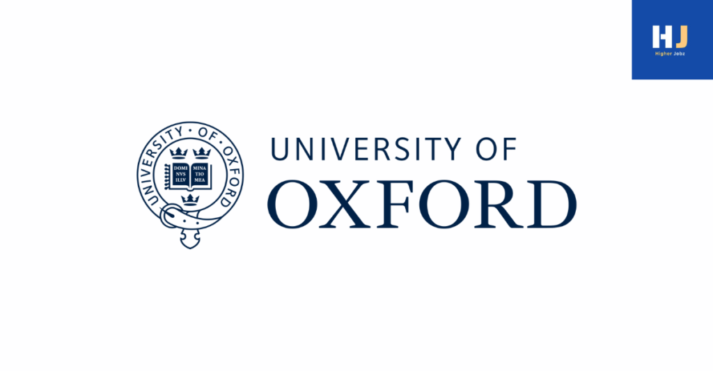 University of Oxford academic opportunities including PhD, postdoc, faculty, research assistant, research associate, professor, project, and university jobs
