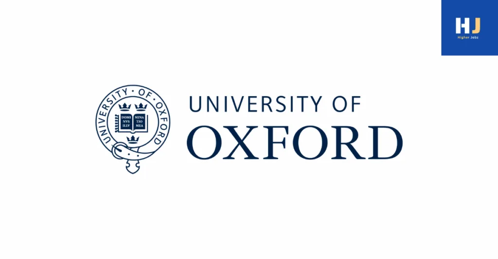 University of Oxford academic opportunities including PhD, postdoctoral, faculty, research assistant, research associate, professor, project, and university jobs