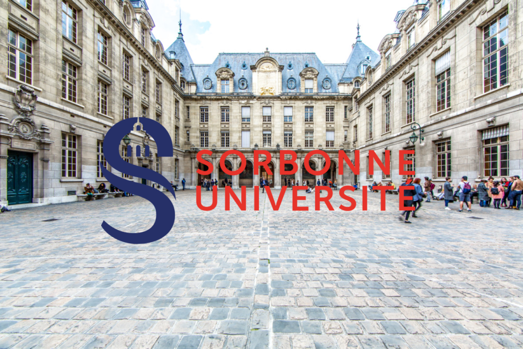 Sorbonne Université academic job opportunities including fellowships, PhD, postdoc, faculty, research assistant, and professor positions in Paris, France.