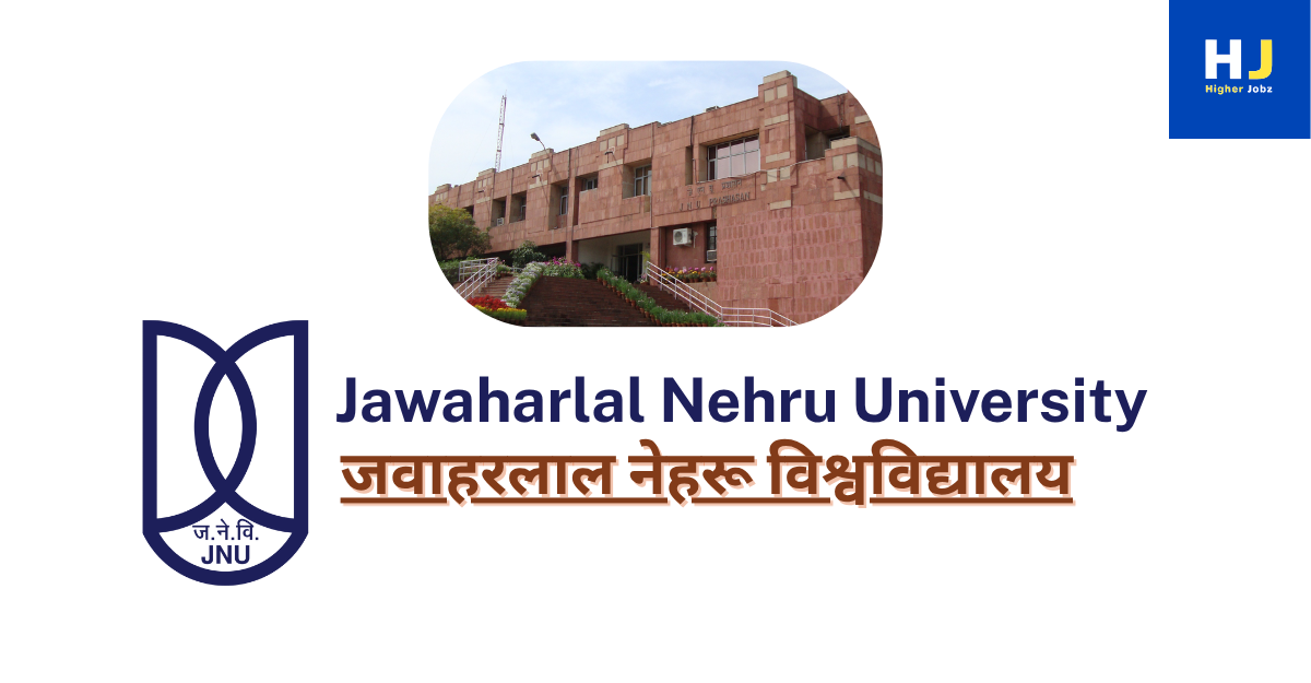 Jawaharlal Nehru University (JNU) jobs – PhD, postdoc, JRF, SRF, research associate, faculty, professor, and academic project positions in India