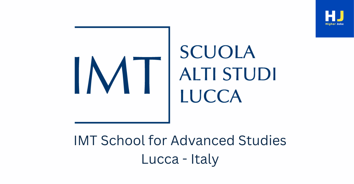 PhD Position in Cultural Heritage at IMT School for Advanced Studies Lucca, Italy