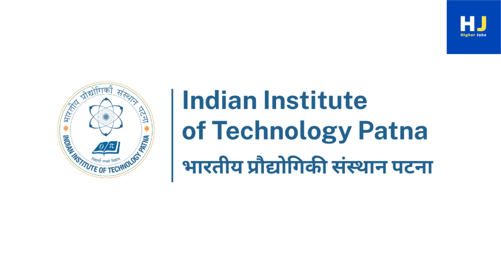 IIT Patna logo – Indian Institute of Technology Patna for PhD, postdoctoral fellowships, research associate, research assistant, faculty jobs, project positions, JRF, SRF, and academic career opportunities