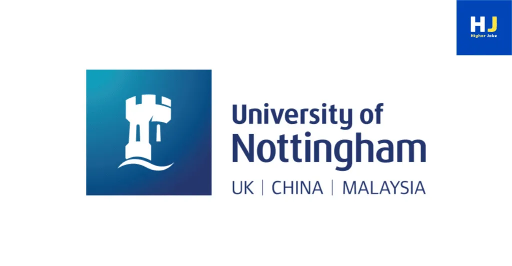 Fully funded University of Nottingham, UK academic positions, PhD, postdoctoral, faculty, research jobs, scholarships, fellowships worldwide