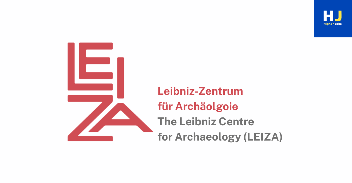 Leibniz Centre for Archaeology logo representing fully funded PhD scholarships and research fellowships in archaeology. Explore academic positions, doctoral research opportunities, and project-based research roles in Palaeolithic Archaeology at top universities in Germany.