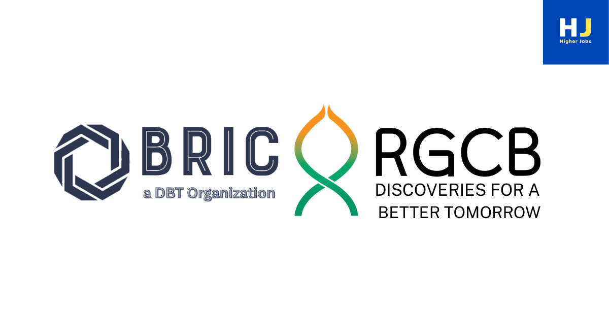 BRIC-RGCB PhD Program 2025 Admission Open – Fully Funded Research in Life Sciences, India