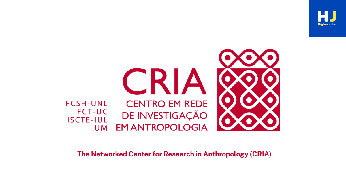 Assistant Researcher in Public Anthropology at CRIA Lisbon, Portugal, permanent full-time academic position