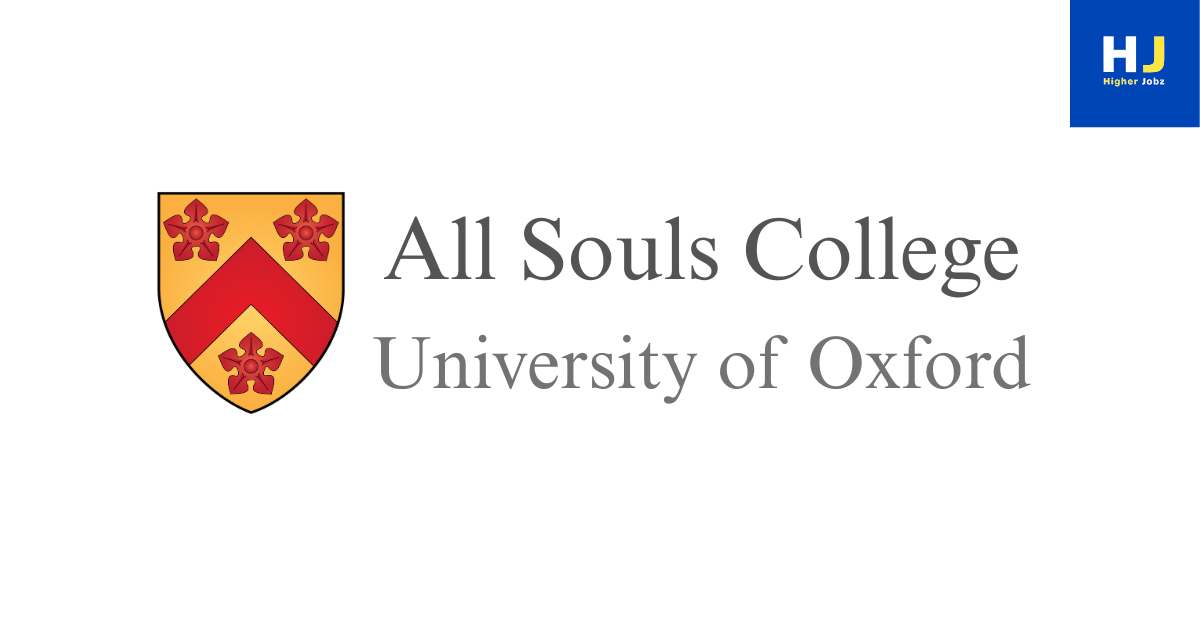 Senior Research Fellowship opportunity at All Souls College, Oxford