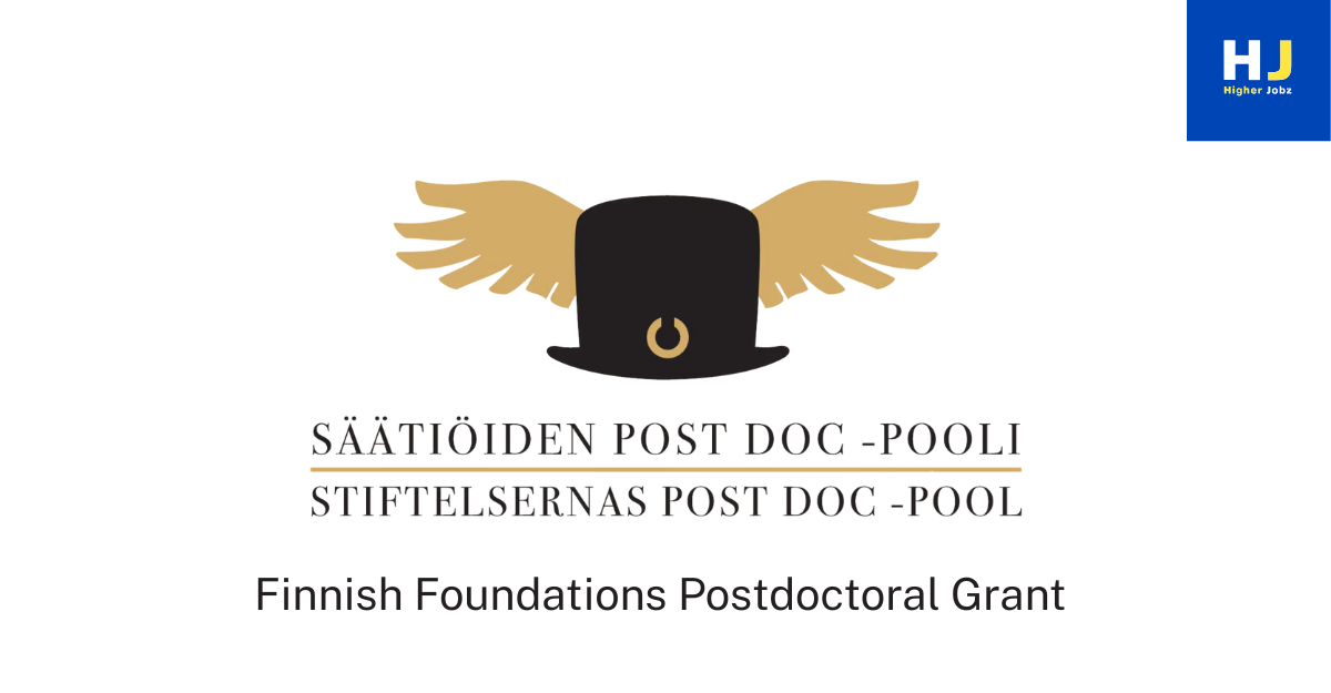 Finnish Foundations Postdoctoral Grant (Säätiöiden Post Doc Pooli Grant), Finland