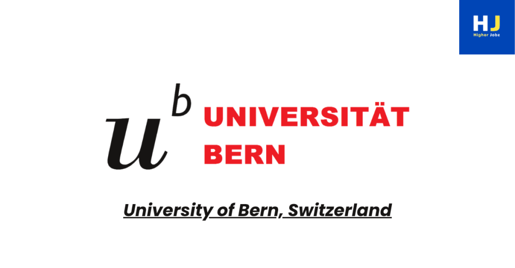 Fellowships, PhD, postdoc, professor, faculty and research jobs at the University of Bern