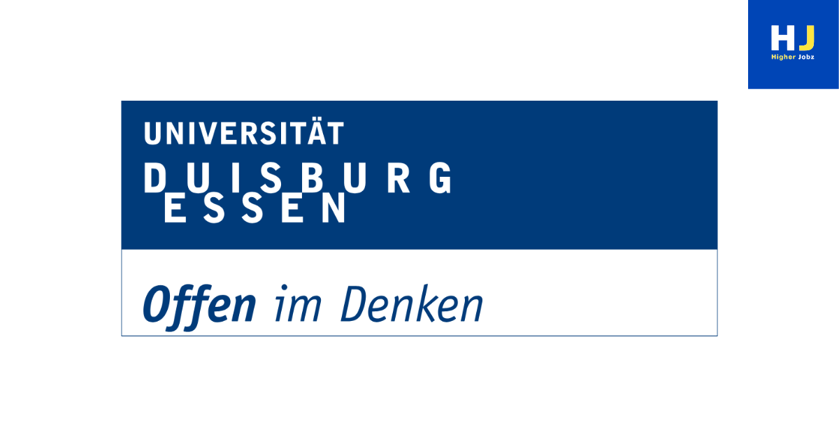 Academic fellowships, PhD positions, postdoctoral, faculty jobs, and research opportunities at University of Duisburg-Essen
