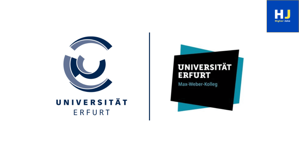 Max Weber Centre Distinguished Fellowships 2026/27, University of Erfurt