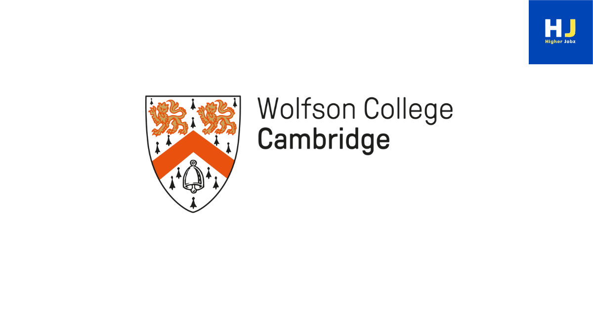 Wolfson College Cambridge Junior Research Fellowships 2026 for early-career academics