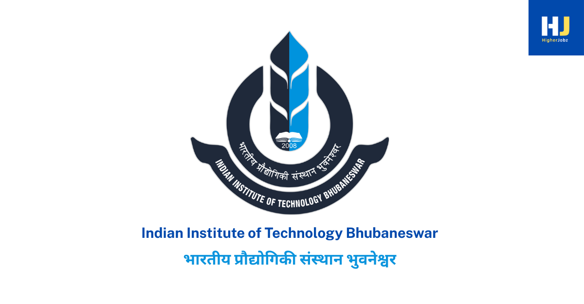 Academic opportunities at Indian Institute of Technology Bhubaneswar including fellowships, PhD, JRF, SRF, postdoctoral, research assistant, research associate, faculty, professor, and university jobs