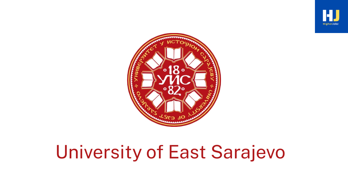 University of East Sarajevo academic jobs – fellowships, scholarships, PhD, JRF, SRF, postdoctoral, faculty, research assistant, research associate, professor, project and research opportunities