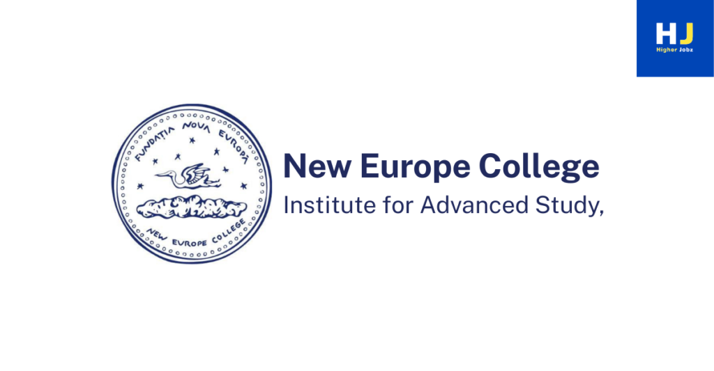 New Europe College (NEC) Romania postdoctoral fellowships, advanced research opportunities, visiting scholar programmes, interdisciplinary projects, and international academic careers in humanities and social sciences.