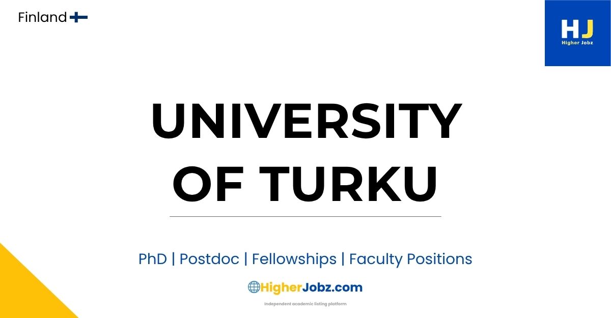 Fully Funded PhD in Archaeogenomics | University of Turku, Finland | Deadline 29 May 2026