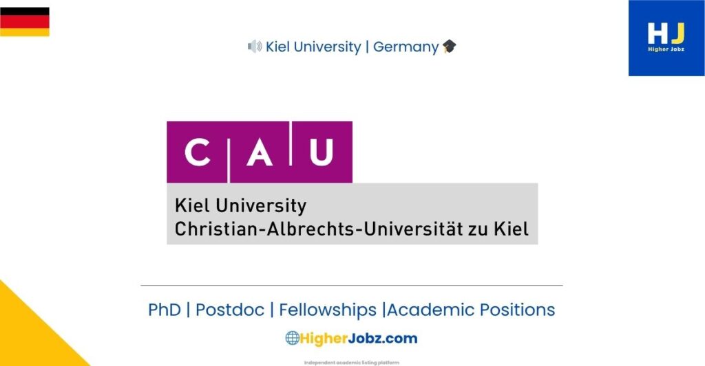 Kiel University Germany academic jobs, PhD, postdoctoral fellowships, faculty and research opportunities