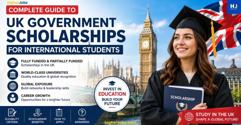 UK government funded scholarships for international students complete guide study in UK opportunities
