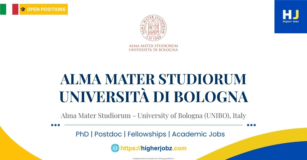 University of Bologna Italy academic jobs, research opportunities, and positions