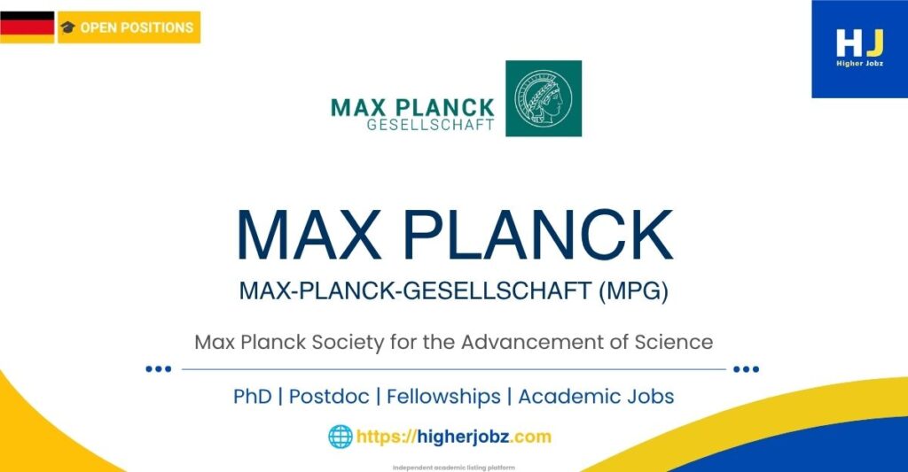 Max Planck Institute for Evolutionary Anthropology, Germany academic research and university career opportunities