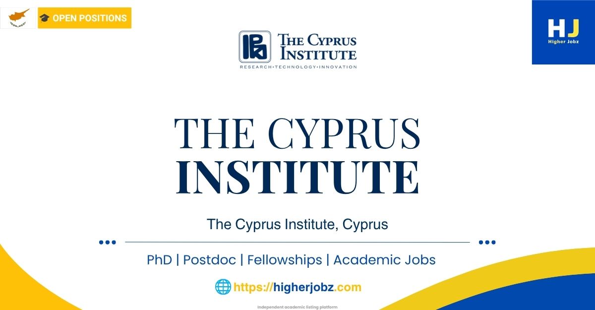 Associate Research Scientist in Archaeology of Metal Production – The Cyprus Institute, Cyprus