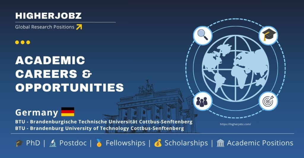 Brandenburg University of Technology Cottbus-Senftenberg Germany academic and research jobs