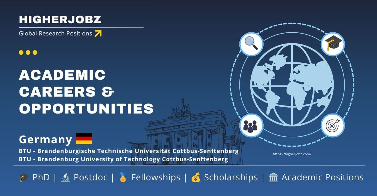 Brandenburg University of Technology Cottbus-Senftenberg Germany academic and research jobs
