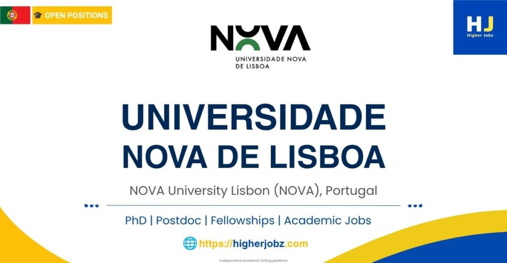NOVA University Lisbon Portugal academic jobs and research opportunities