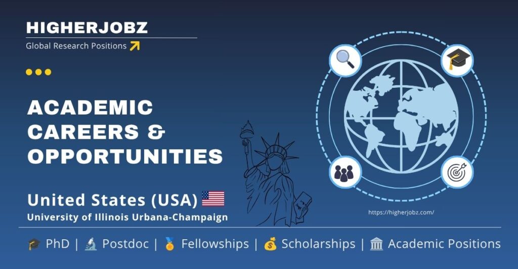 University of Illinois Urbana-Champaign academic jobs and research opportunities in USA