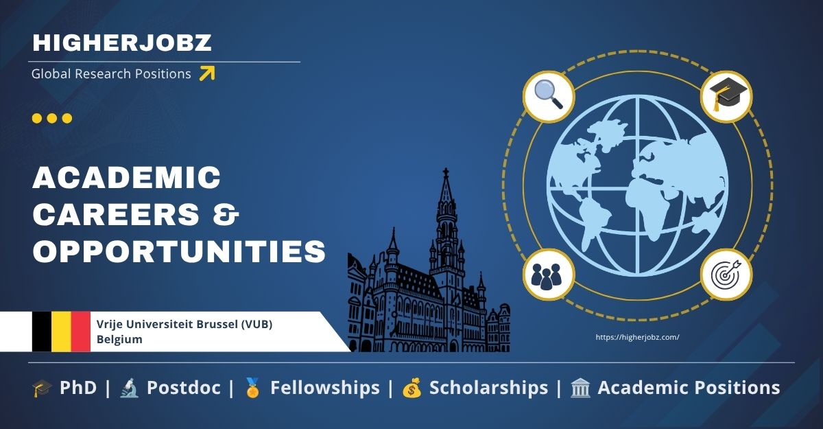 Vrije Universiteit Brussel VUB Belgium academic jobs and research opportunities