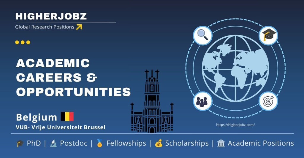 Vrije Universiteit Brussel VUB Belgium academic jobs and research opportunities