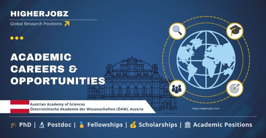 Austrian Academy of Sciences Austria academic research and postdoctoral opportunities