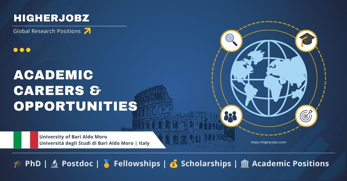 Researcher in Prehistoric Archaeology – University of Bari Aldo Moro, Italy | Funded