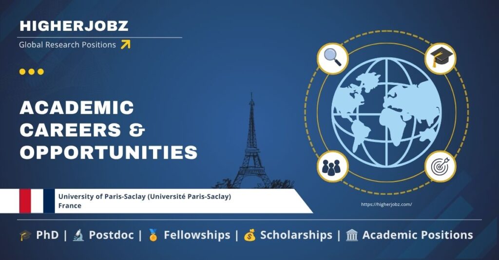 University of Paris-Saclay PhD and research jobs in France